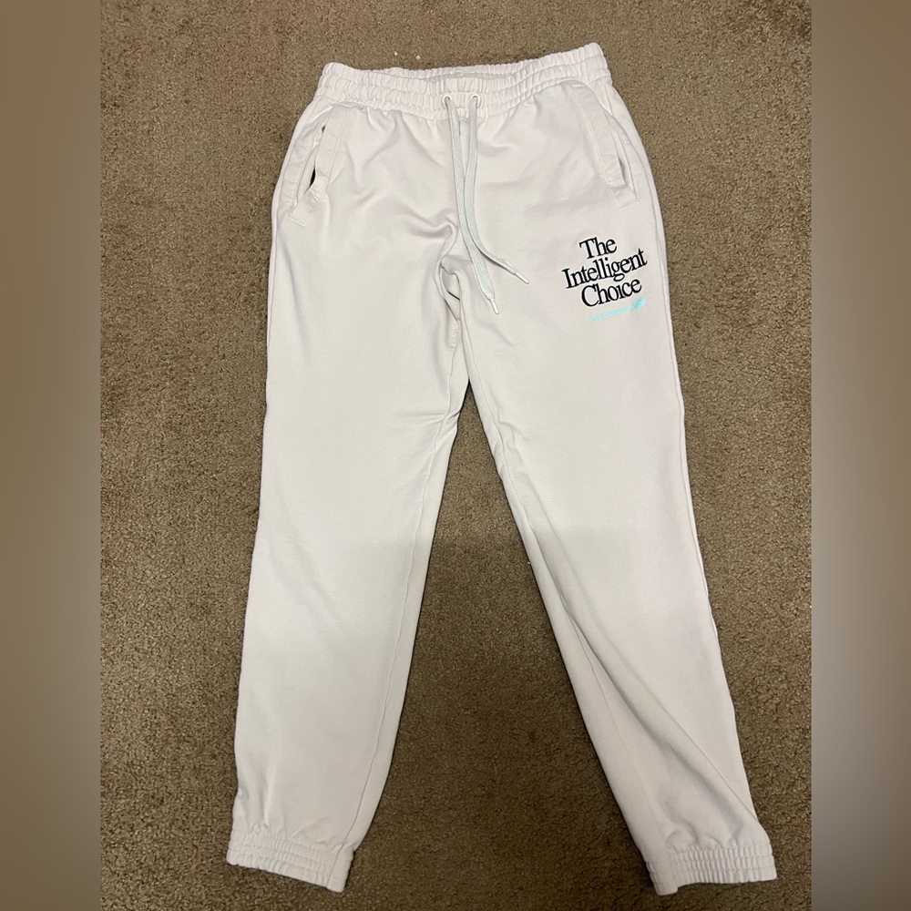 Up for Sale is a pair of New Balance sweatpants.